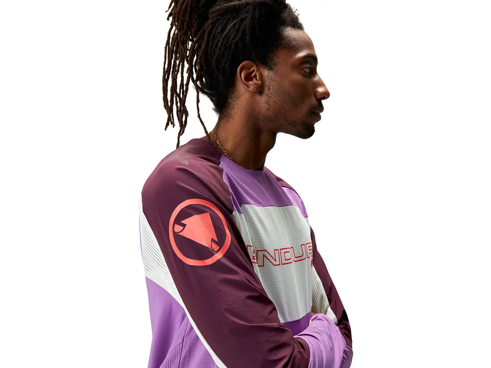 Endura MT500 Burner Lite pánský dres dlouhý rukáv Thistle