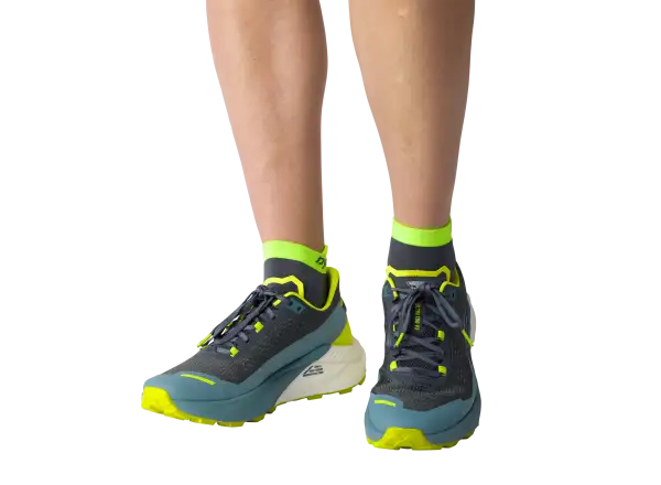 Dynafit Trail Short běžecké ponožky Cinder/Ultra Yellow