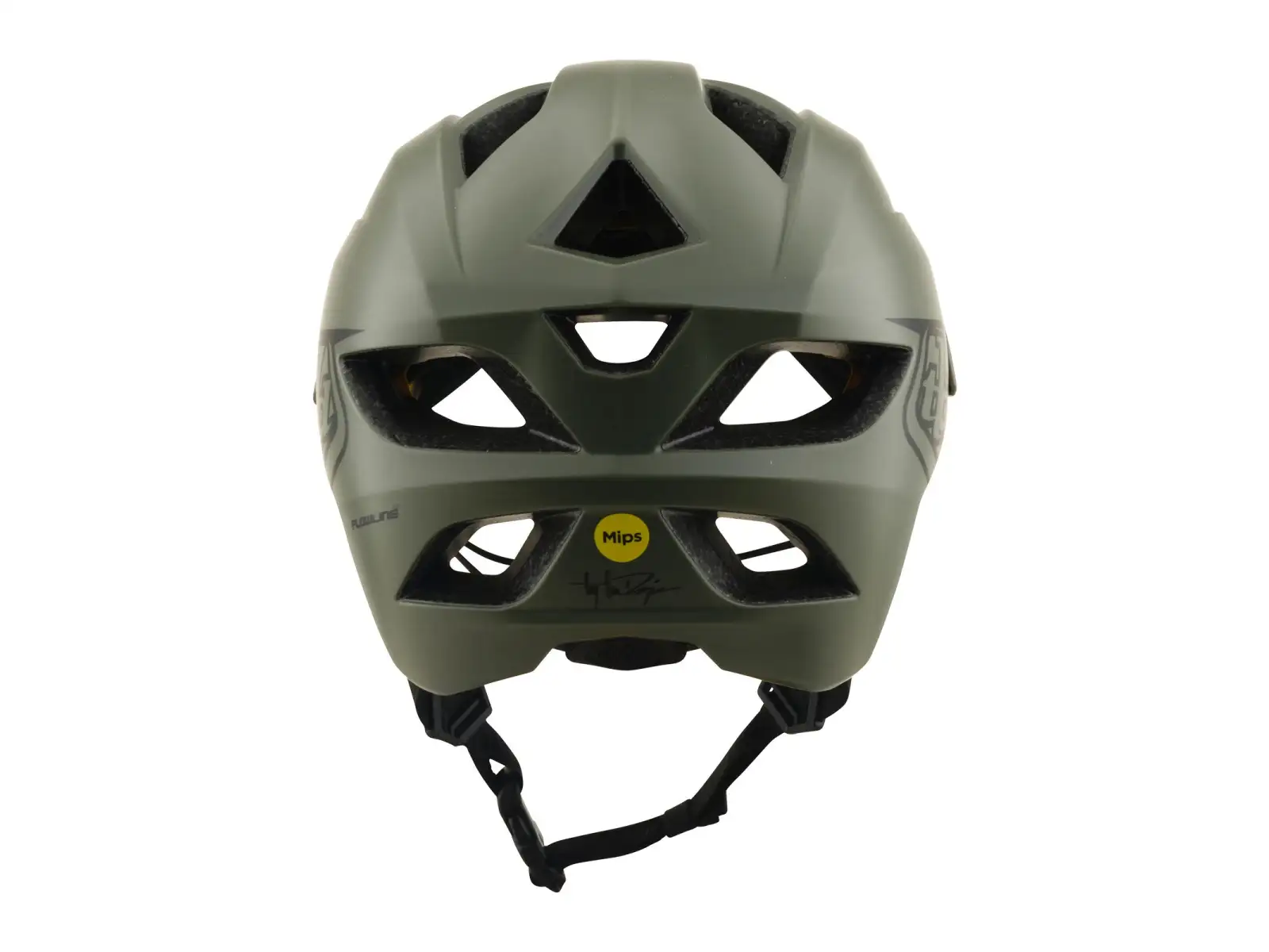 Troy Lee Designs Youth Flowline MIPS dětská přilba Point Army/Phantom