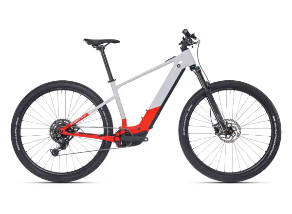 Superior eXP 6.3 horské elektrokolo Gloss Grey/Red