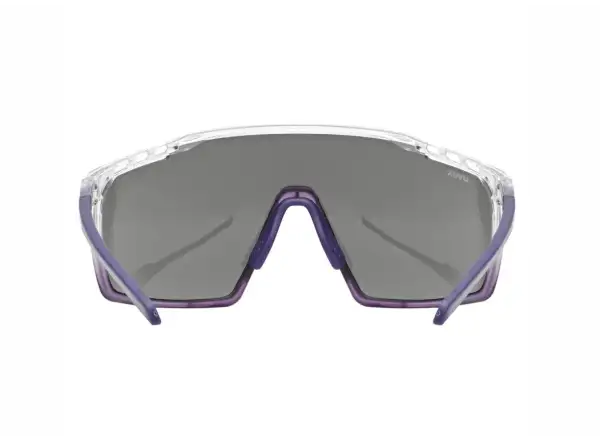 Uvex MTN Perform brýle Clear/Met Purple/Mirror Silver