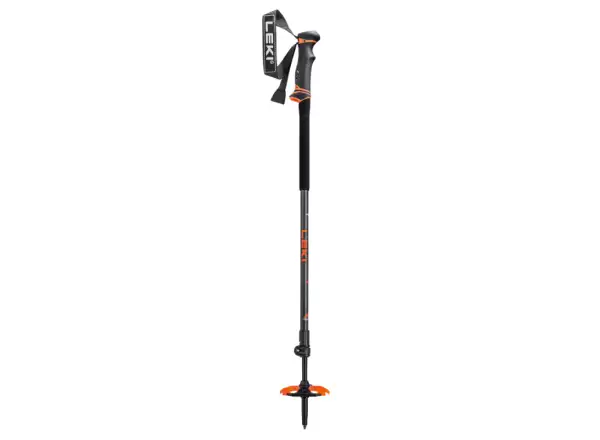 Leki Helicon Lite skialpové hole Dark anthracite/Neon orange/Black