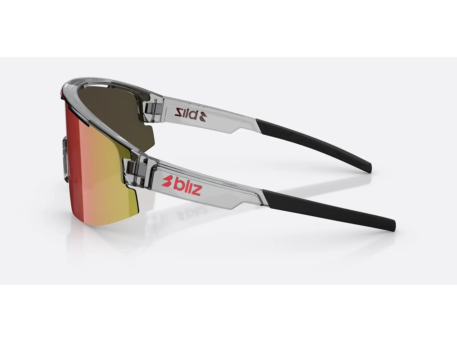 Bliz Matrix sluneční brýle Transparent Dark Grey/Brow Red Multi