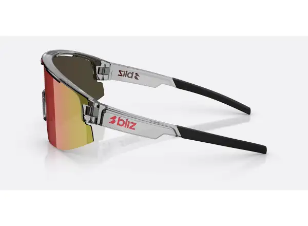 Bliz Matrix sluneční brýle Transparent Dark Grey/Brow Red Multi