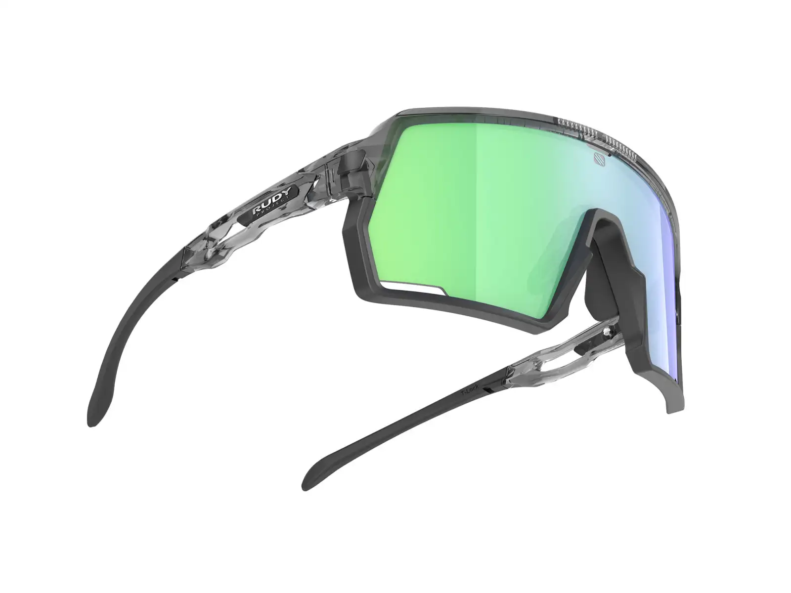 Rudy Project Kelion sportovní brýle Crystal Ash/Multilaser Green