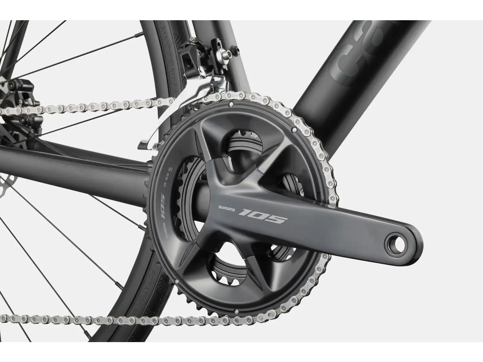 Cannondale CAAD 14 3 silniční kolo Matte Black (BBQ)