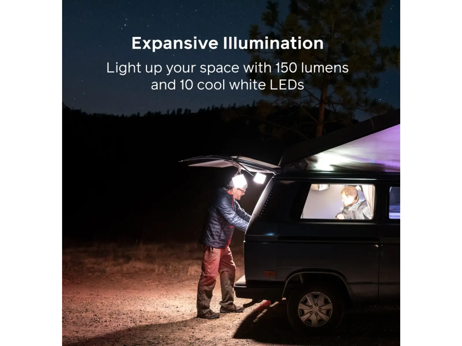 Biolite Luci Charge 150 solární svítilna Clear/Cool