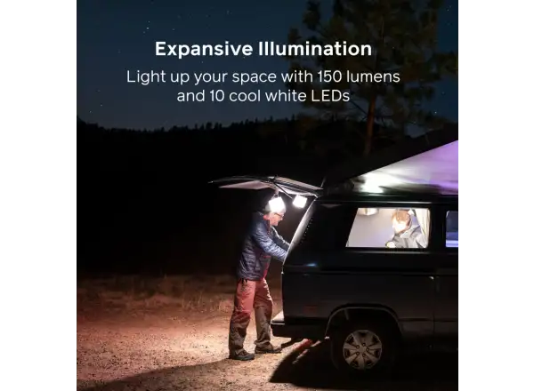 Biolite Luci Charge 150 solární svítilna Clear/Cool