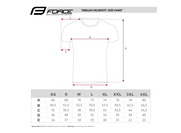 Force City pánský dres krátký rukáv černá/šedá