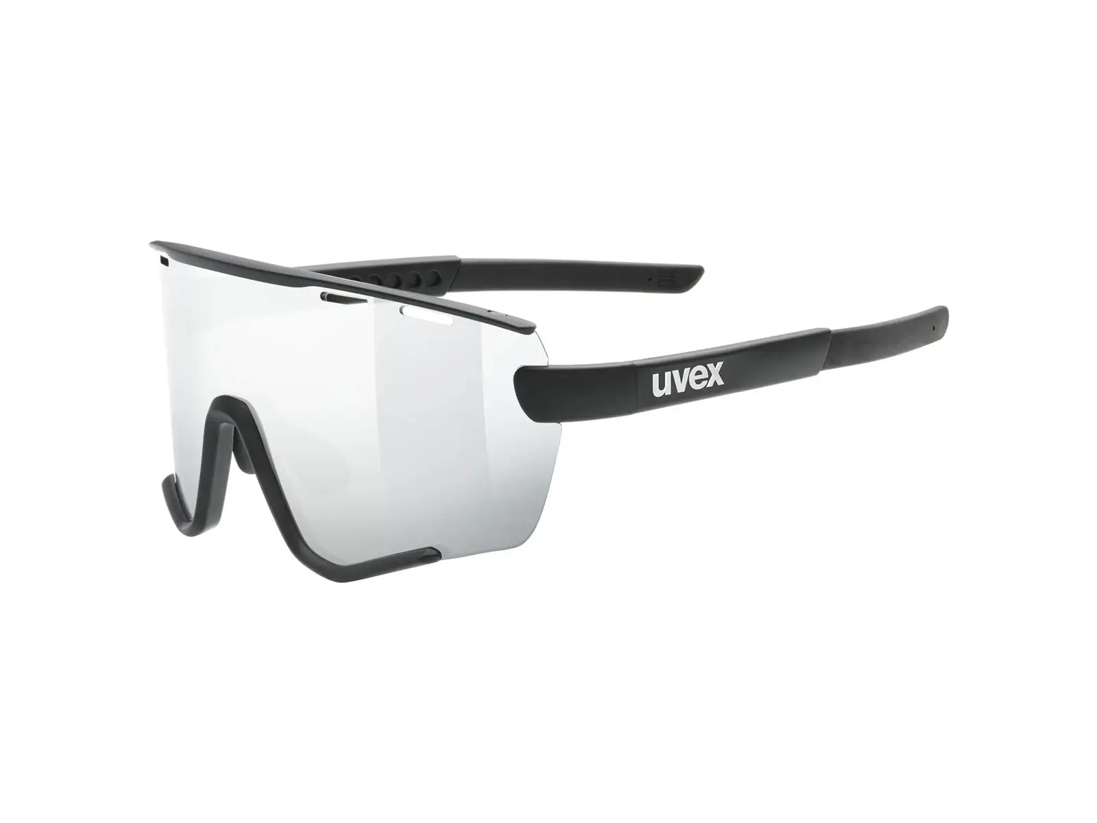 Uvex Sportstyle 236 Set Black Mat/ Mirror Silver (Cat. 3) + Clear (Cat. 0)