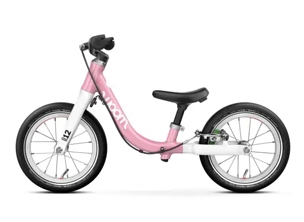 Woom GO 1 dětské odrážedlo 12" Powder Pink