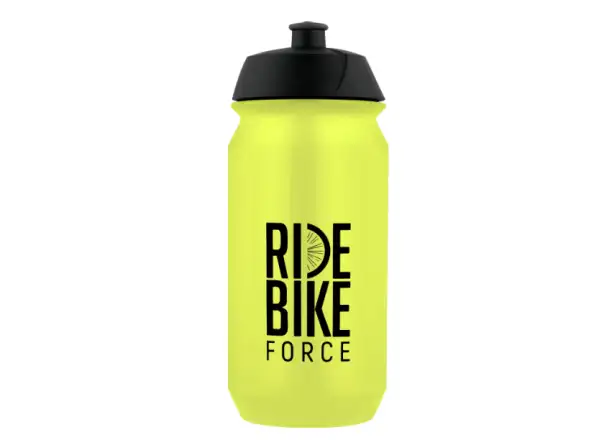 Force Ride Bike cyklistická láhev 500 ml fluo/černá