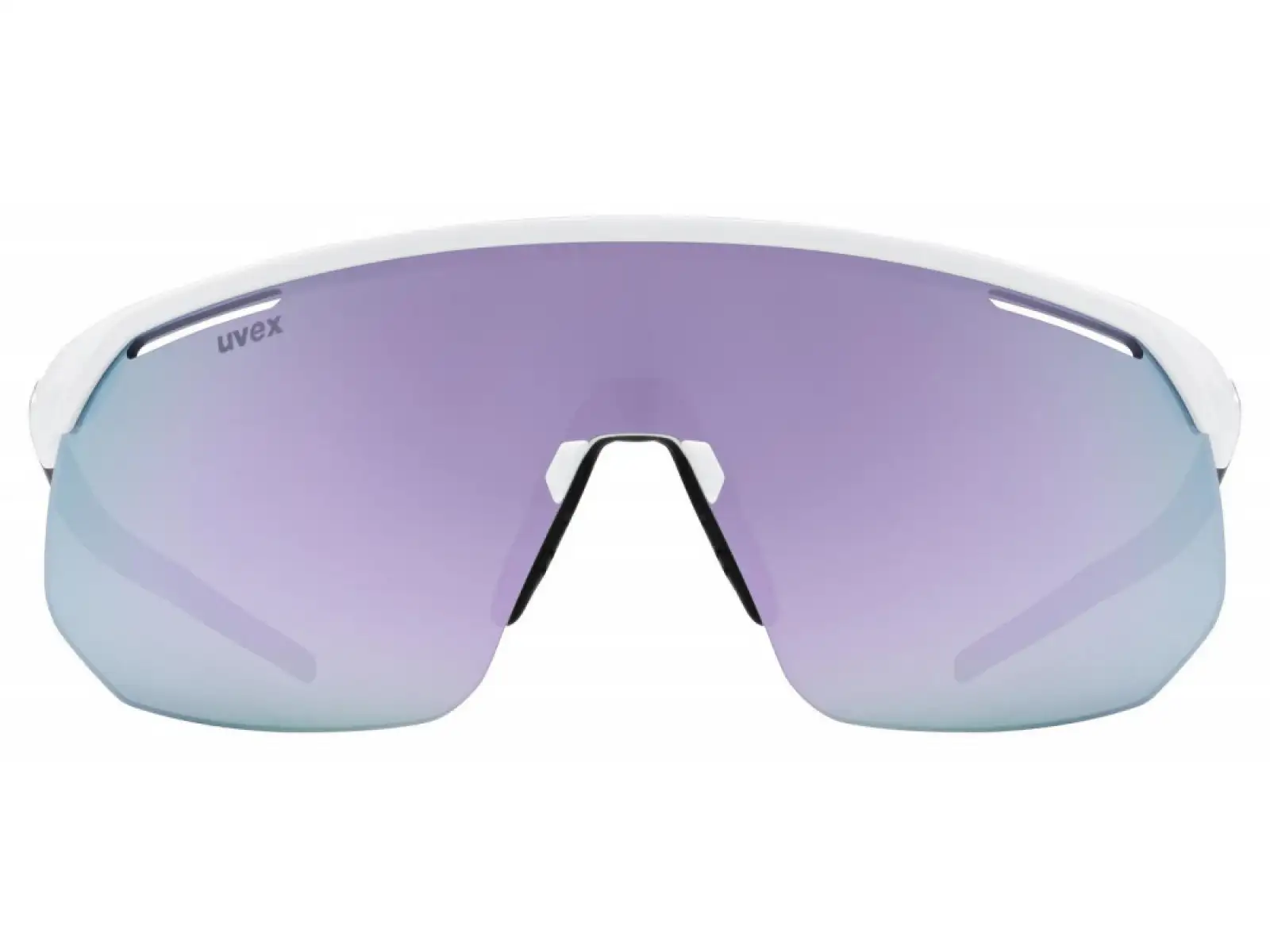 Uvex Pace One brýle White Matt/Mirror Lavender