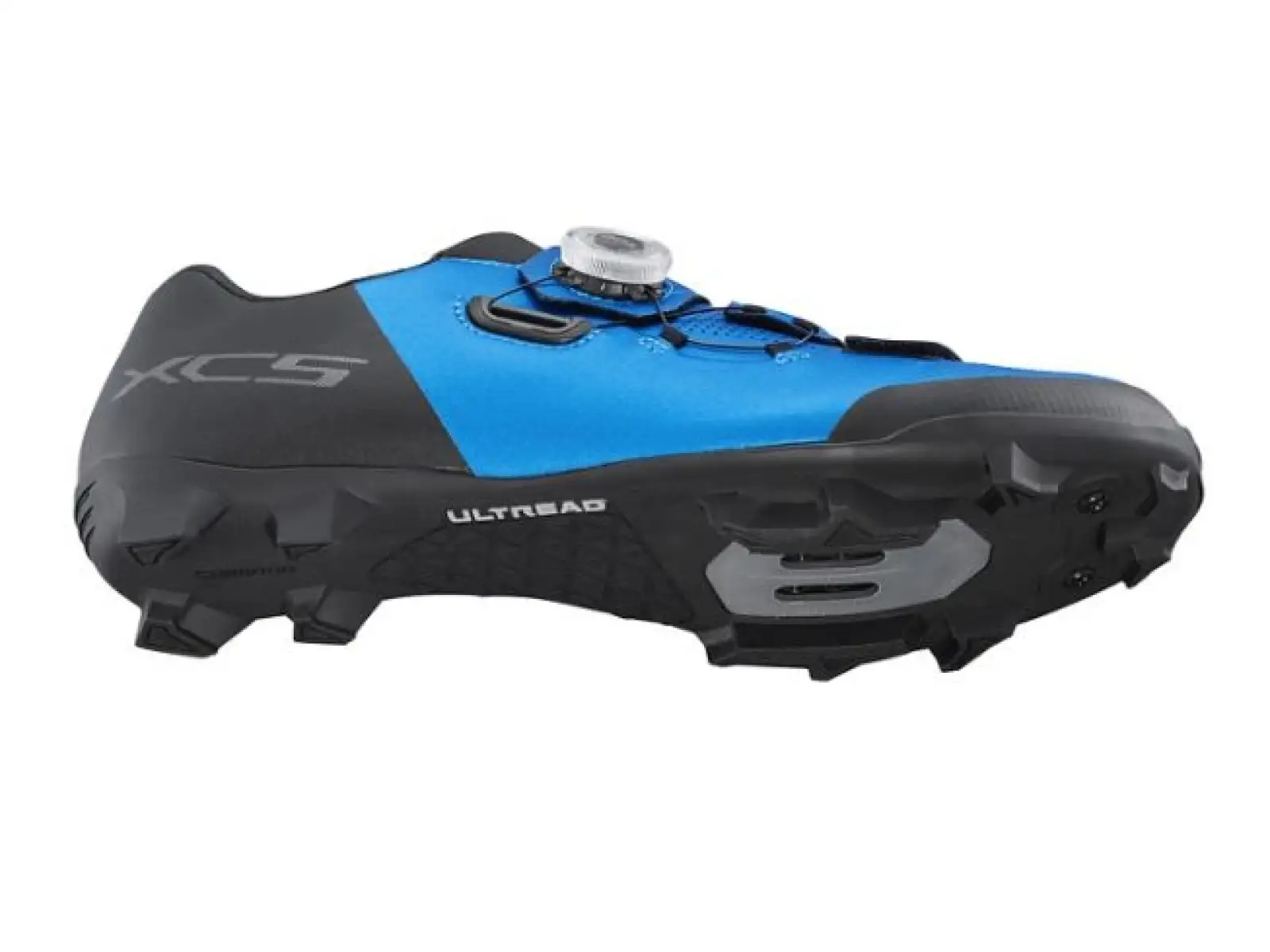 Shimano XC502 pánské MTB tretry modrá