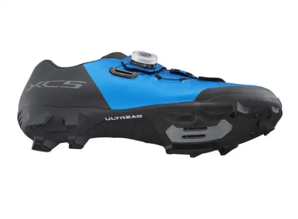 Shimano XC502 pánské MTB tretry modrá