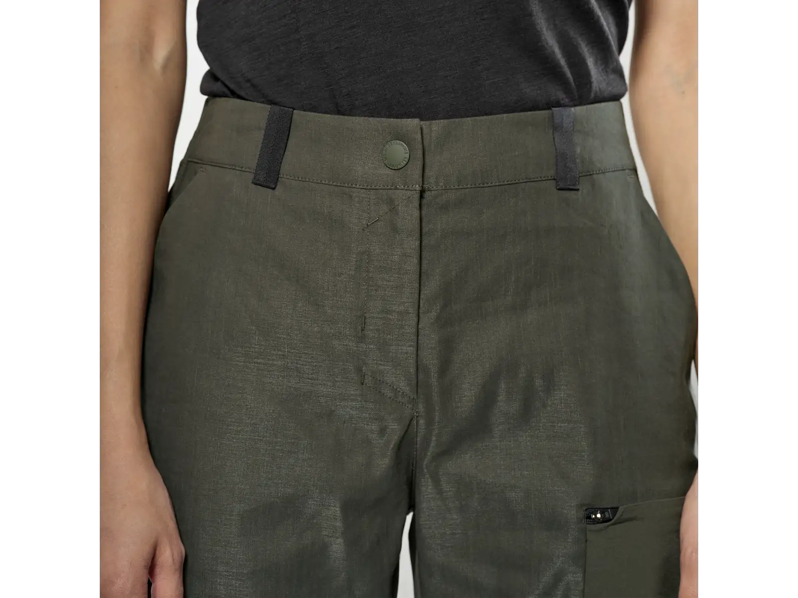Salewa Puez Hemp/DST 2/1 dámské kalhoty Dark Olive