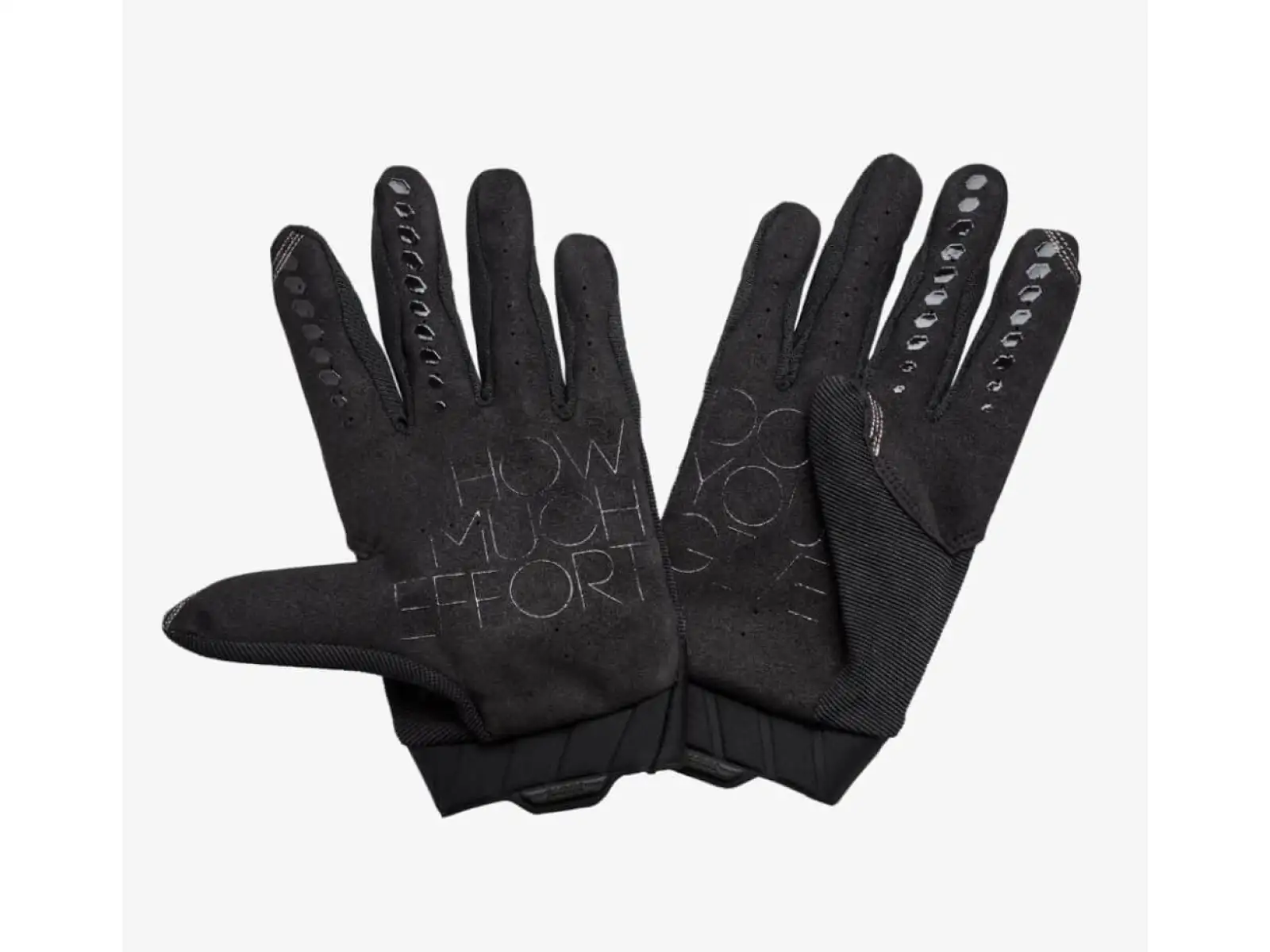 100% Geomatic pánské rukavice Black/Charcoal