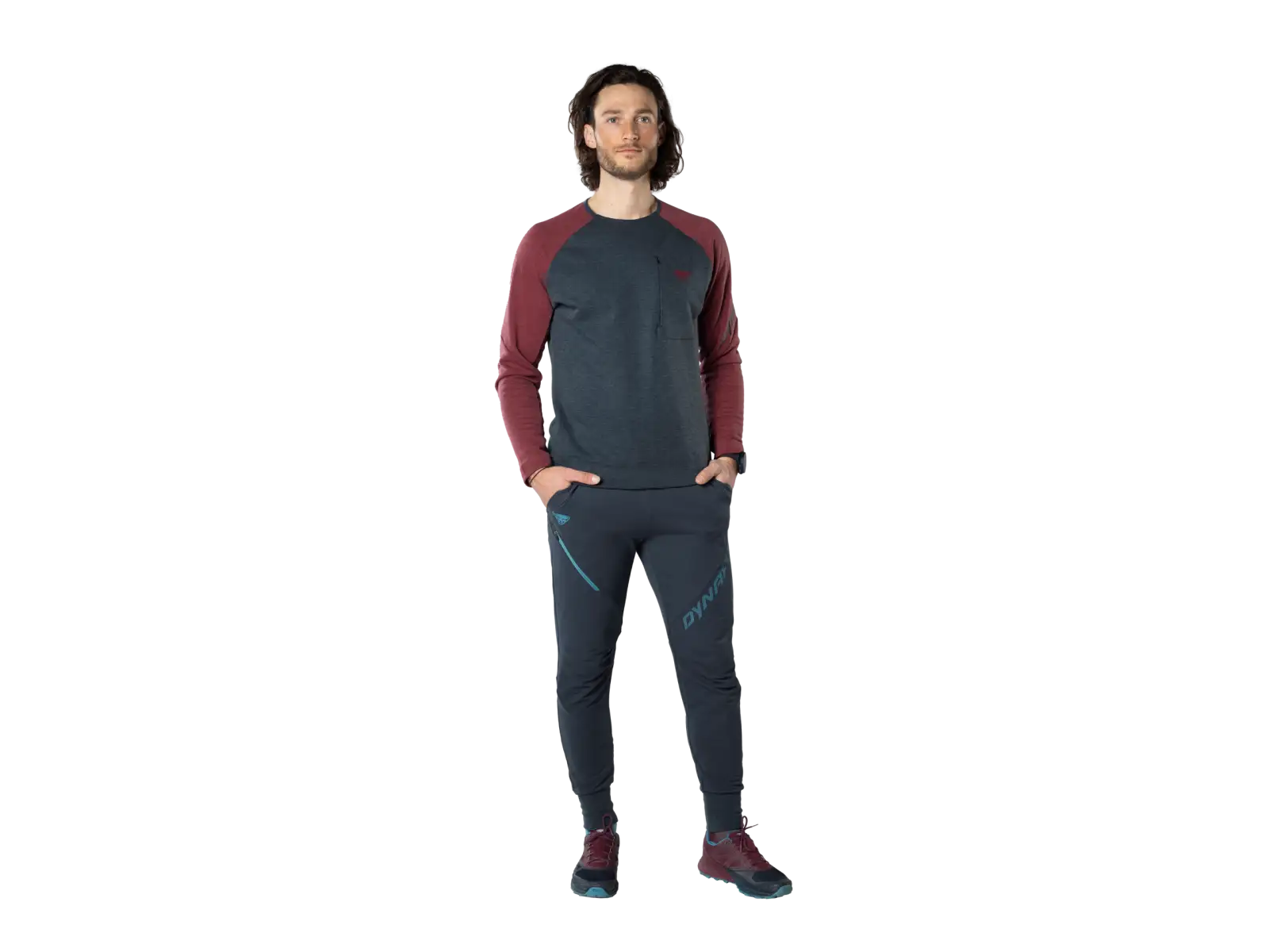 Dynafit 24/7 Warm pánské kalhoty Blueberry/Mallard Blue