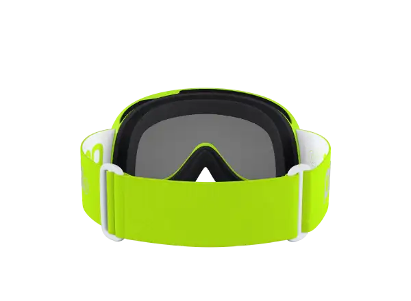 POC POCito Retina dětské lyžařské brýle Fluorescent Yellow/Green/Partly Sunny Silver