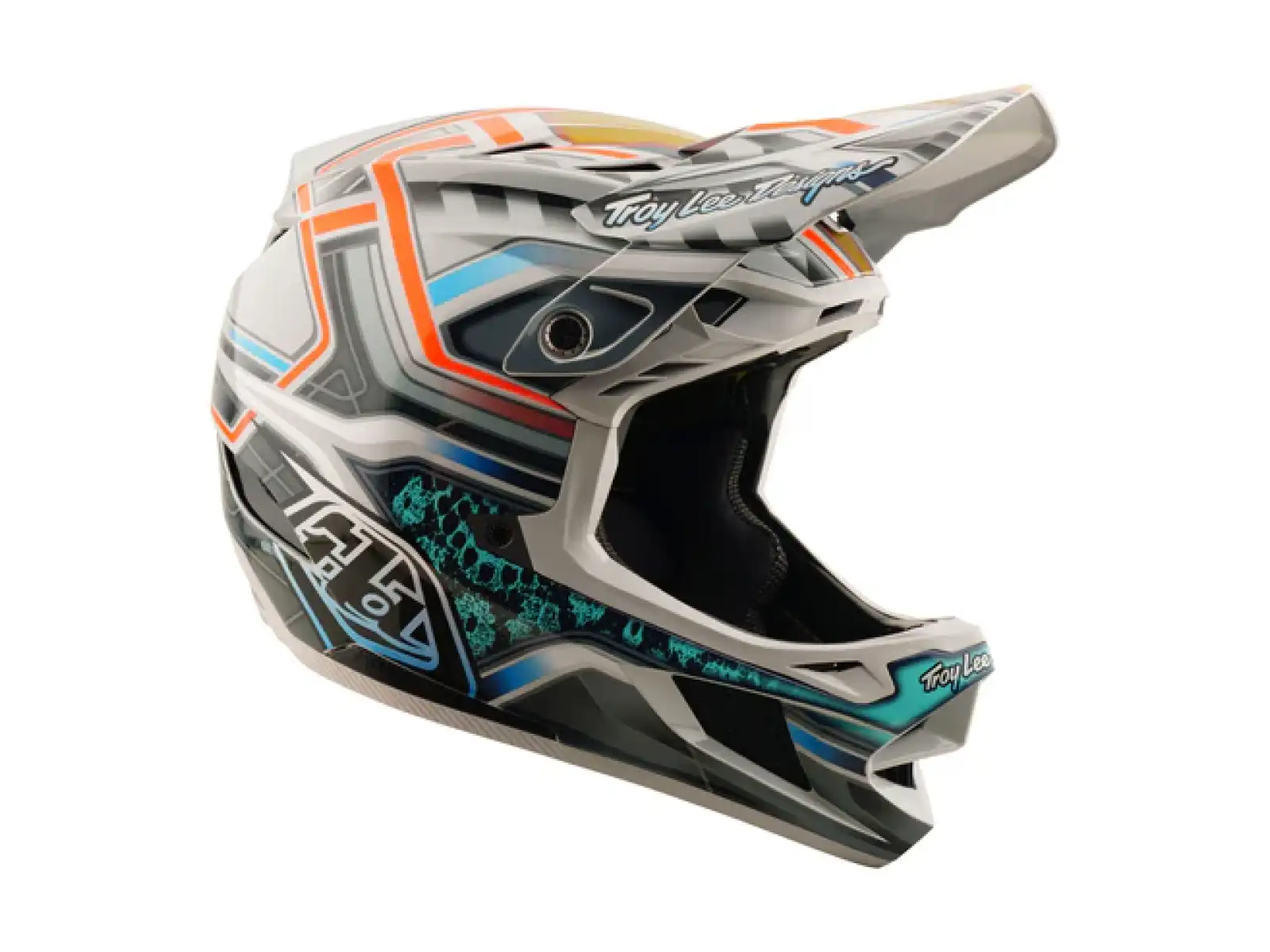 Troy Lee Designs D4 Composite přilba Lowrider Gray