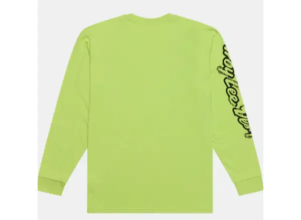 Troy Lee Designs Peace Out pánské triko dlouhý rukáv Glo Yellow