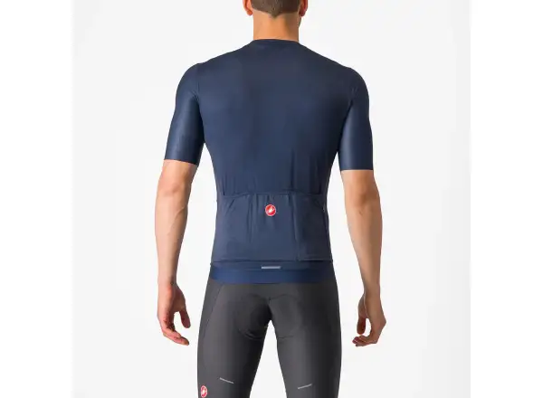 Castelli Espresso pánský dres krátký rukáv Belgian Blue/Silver Moon