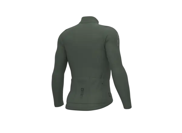 Alé R-EV1 Warm Race pánský dres zateplený dlouhý rukáv Pier Green