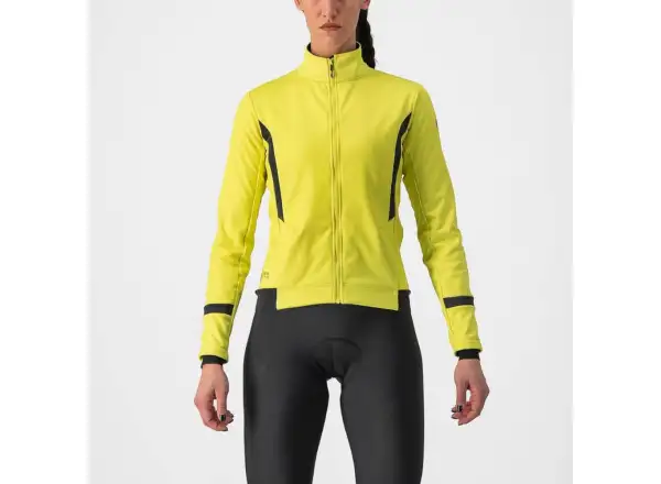 Castelli Dinamica 2 dámská bunda brilliant yellow/dark grey