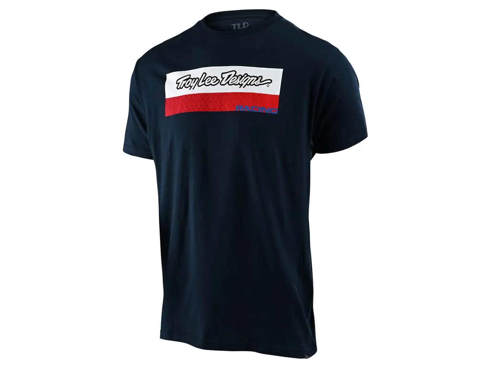 Troy Lee Designs Racing Block Fade Tee pánské tričko krátký rukáv Navy
