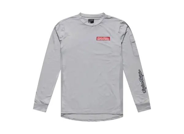 Troy Lee Designs Ruckus Ride Tee pánský dres dlouhý rukáv Custom Paint Mid Gray