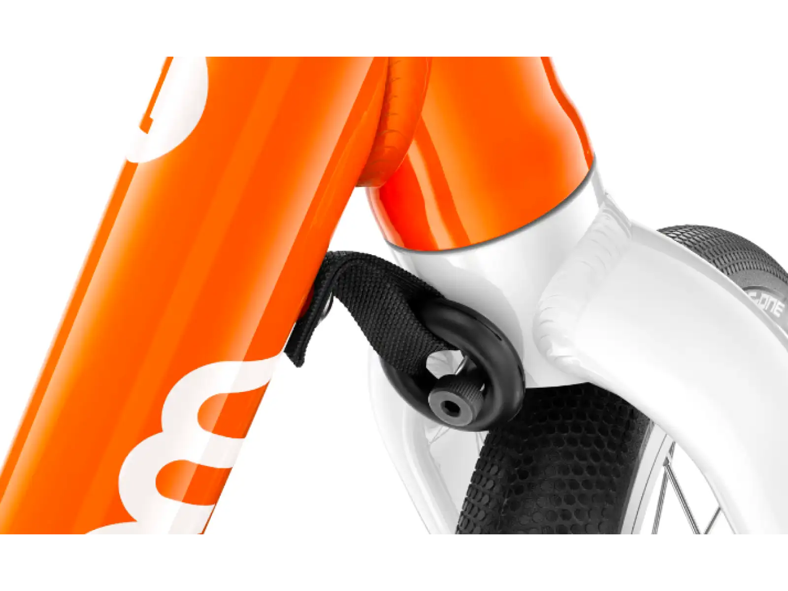 Woom 1 Flame Orange 12 dětské odrážedlo