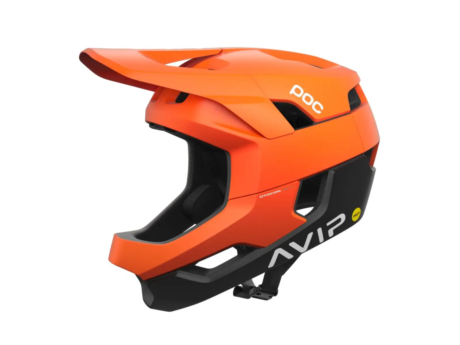 POC Otocon Race MIPS přilba Fluorescent Orange AVIP/Uranium Black Matt