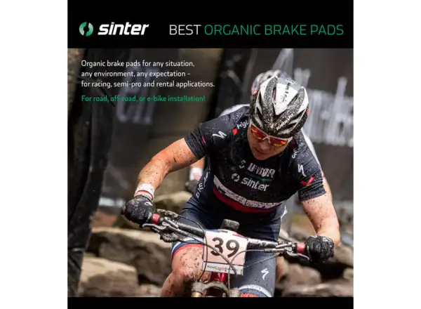 Sinter SRAM Elixir Trail, G2, Guide brzdové destičky semi-metal černá