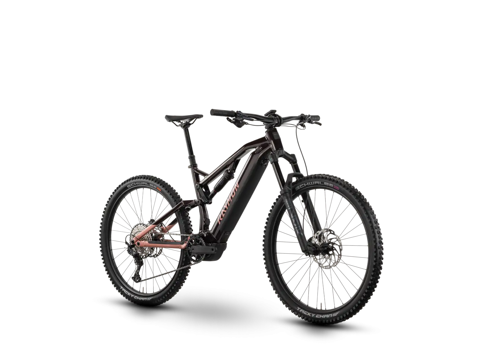Raymon Trailray 150 Pro celoodpružené elektrokolo nebularred/pinky/black