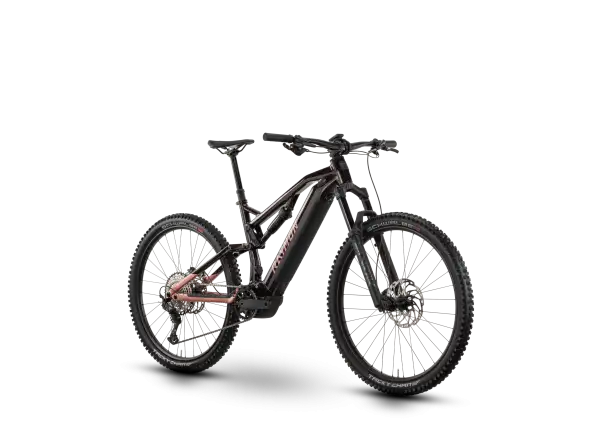 Raymon Trailray 150 Pro celoodpružené elektrokolo nebularred/pinky/black