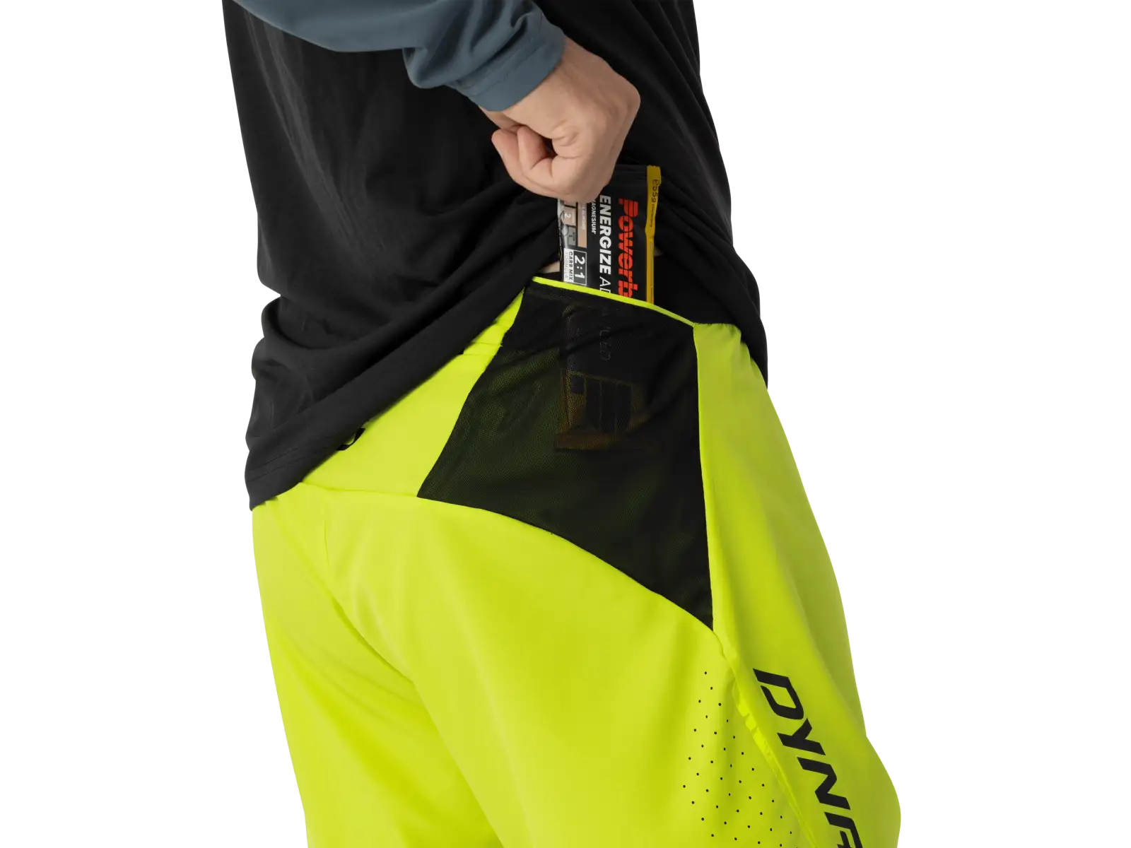 Dynafit Alpine Pro 2v1 pánské běžecké kraťasy Ultra Yellow