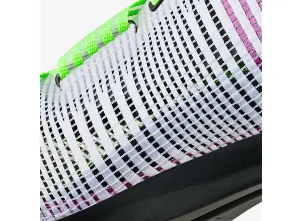 Fizik Vento Powerstrap Aeroweave silniční tretry Light Violet/Neon Green