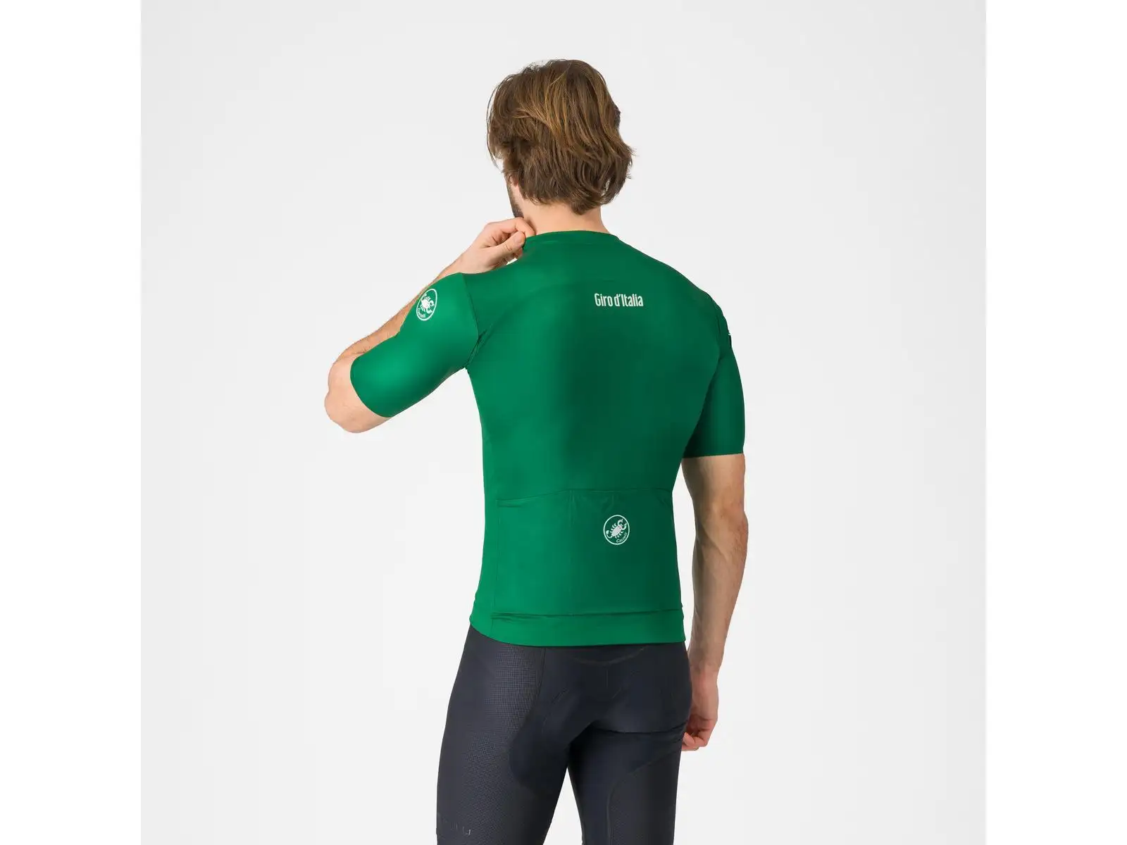 Castelli Vintage Giro d'Italia pánský dres krátký rukáv Verde Verdeggiante