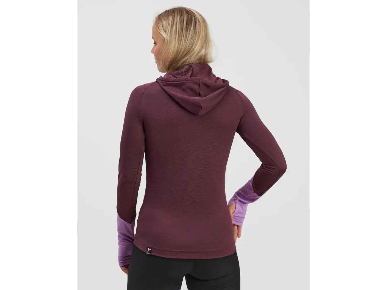 Silvini Merate dámské triko dlouhý rukáv Plum/Blush