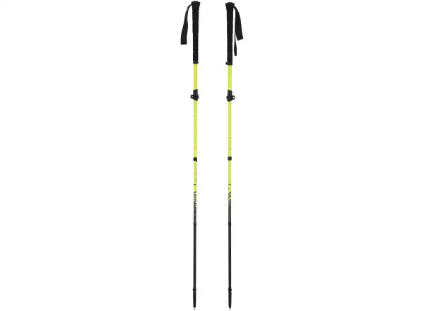 Viking Licaon běžecké hole Lime/Dark blue