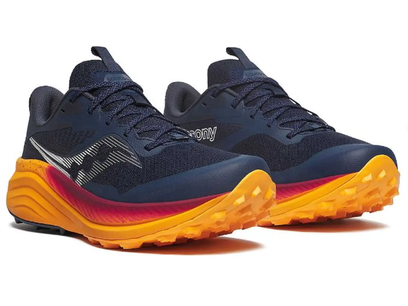 Saucony Xodus Ultra 3 pánská obuv Navy/Peel