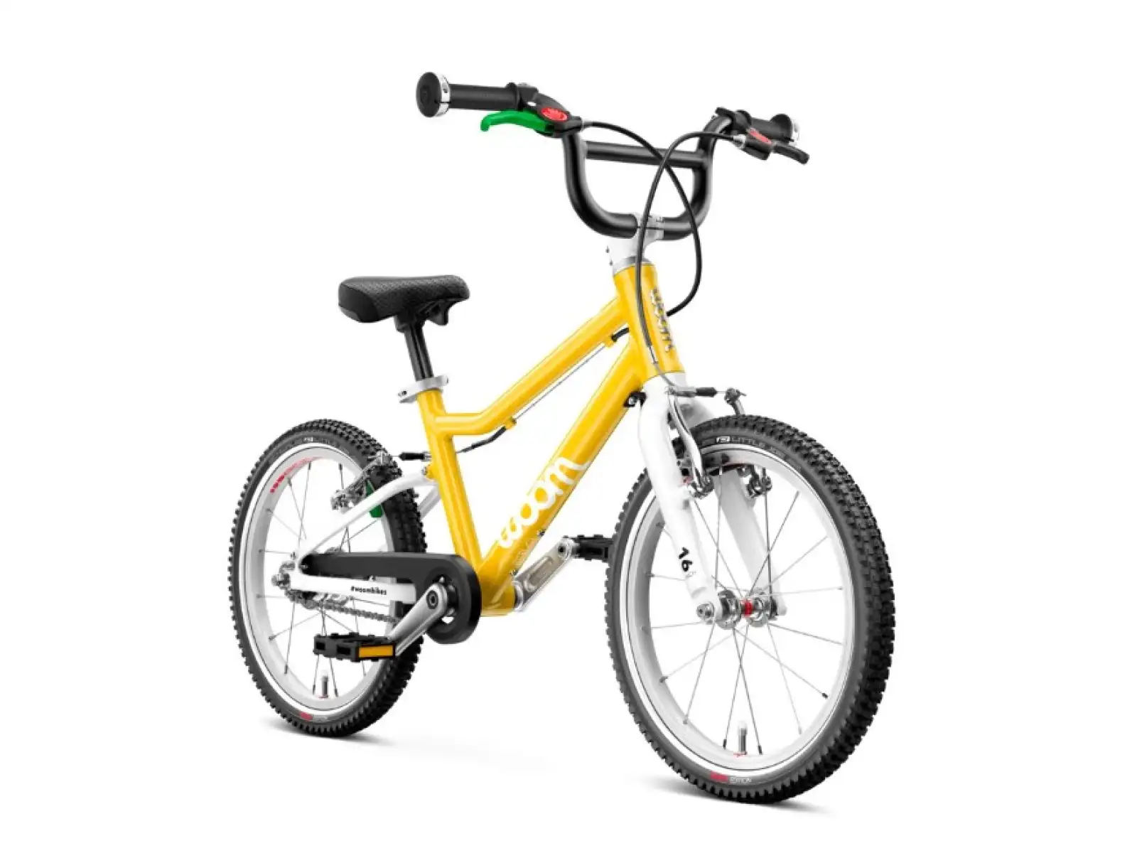 Woom 3 Automagic dětské kolo 16" Yellow