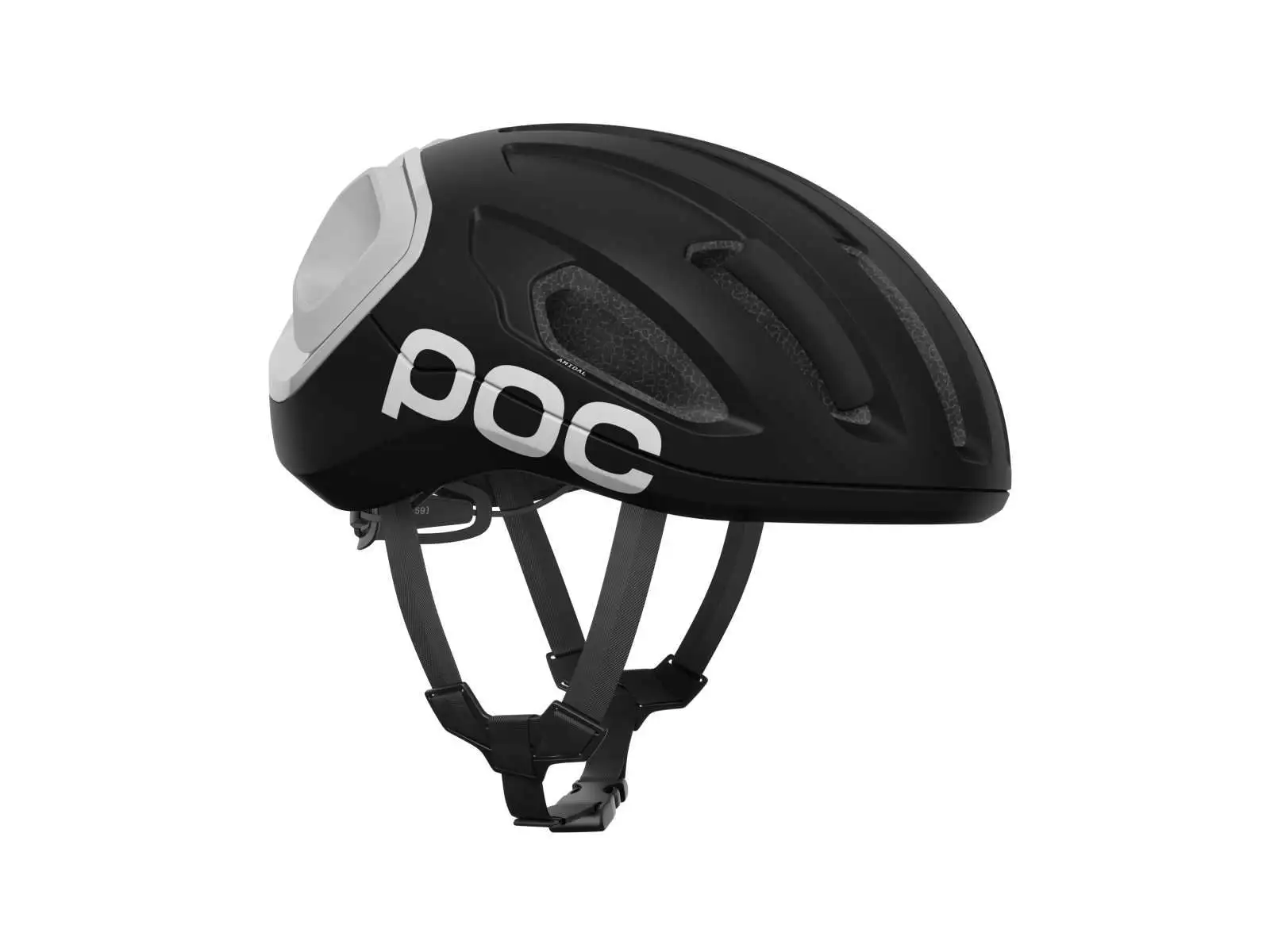 POC Amidal silniční přilba Uranium Black Matt/Hydrogen White
