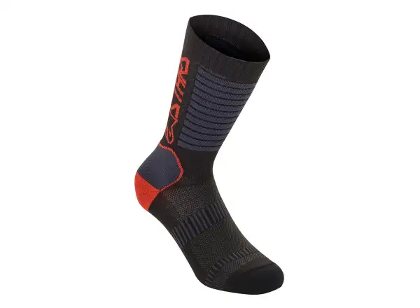 Alpinestars Paragon Lite ponožky Black/Bright Red