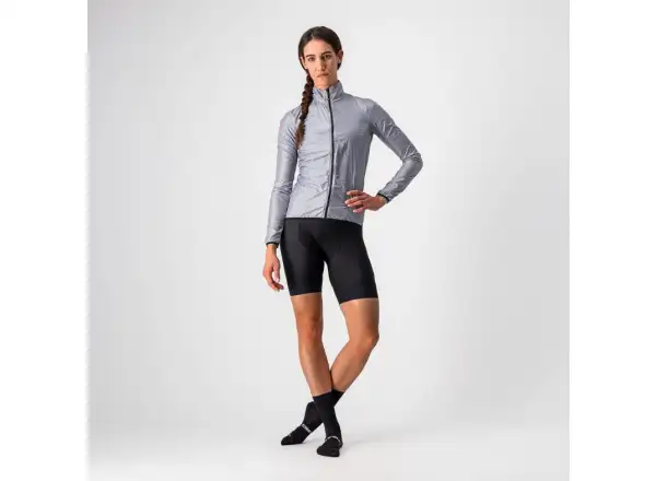 Castelli Aria Shell dámská bunda Silver gray