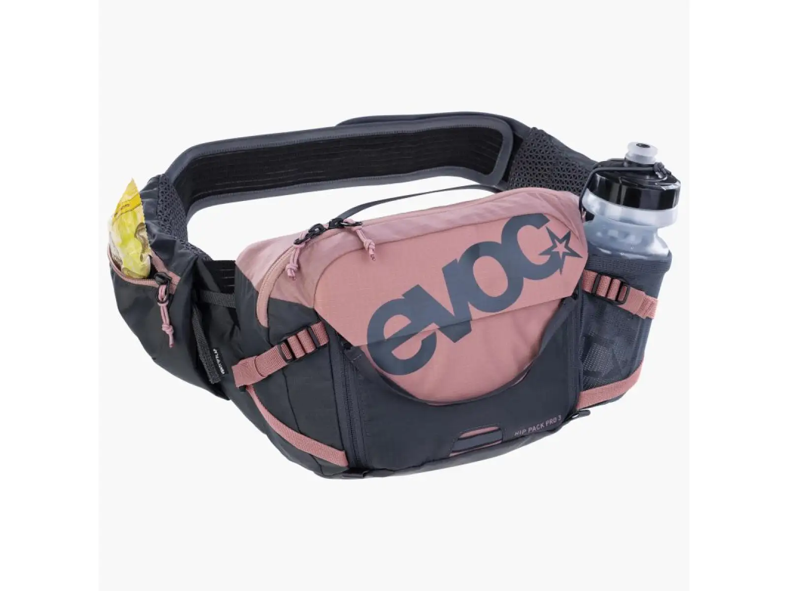 Evoc Hip Pack Pro 3 l ledvinka Dusty Pink/Carbon Grey