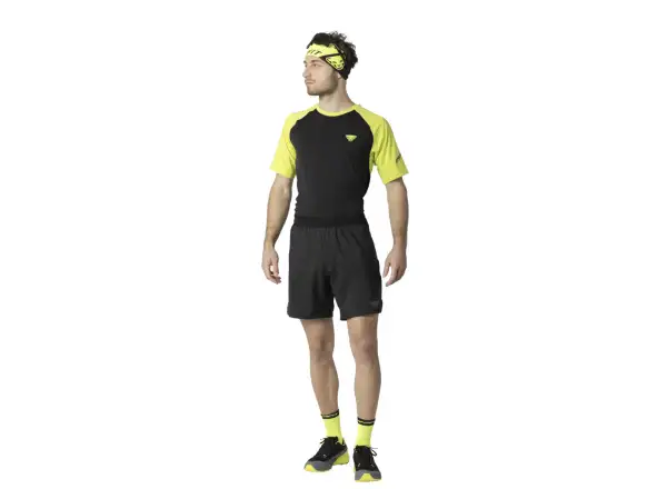 Dynafit Alpine Pro 2v1 pánské běžecké kraťasy Black Out