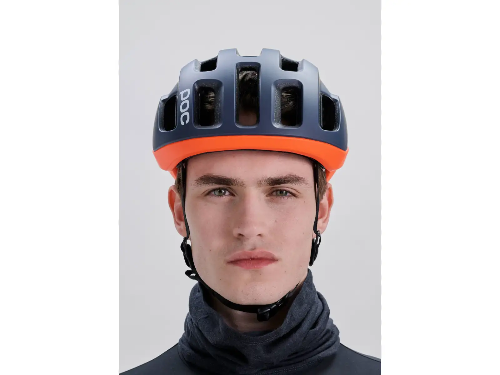 POC Ventral Air MIPS  přilba Apatite Navy Matt/Fluo. Orange Matt/Hydrogen White