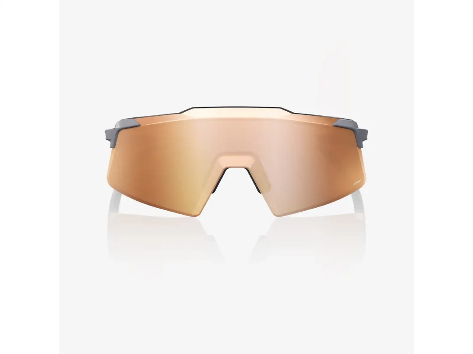 100% Aerocraft sluneční brýle Soft Tact Grey/HiPER Copper Mirror