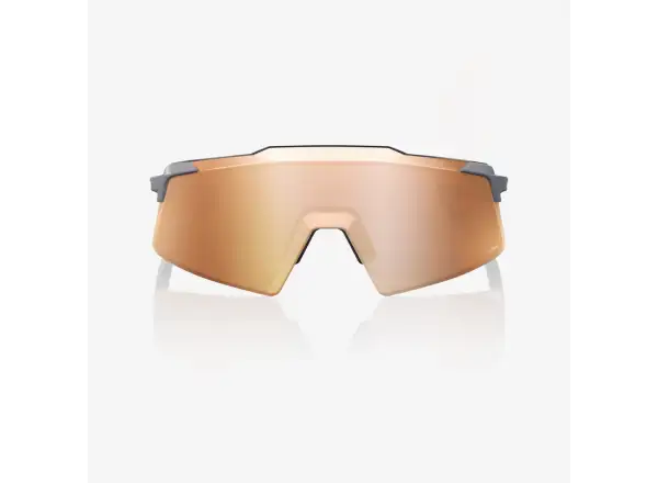 100% Aerocraft sluneční brýle Soft Tact Grey/HiPER Copper Mirror